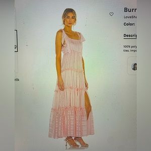 Gorgeous NWT LoveShackFancy Burrows dress!